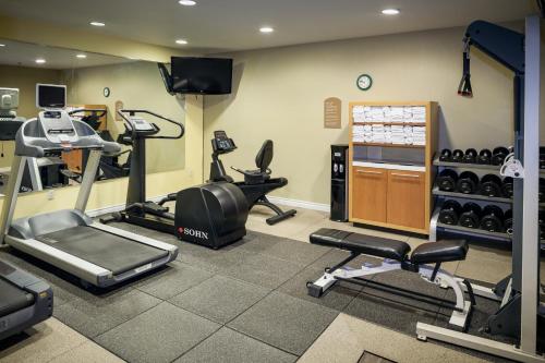 Fitness centar, Plaza Inn & Suites at Ashland Creek in Ashland (OR)