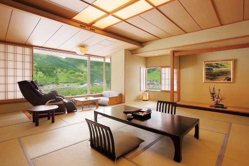 Japanese-Style Family Room with Massage Chair - Non-Smoking