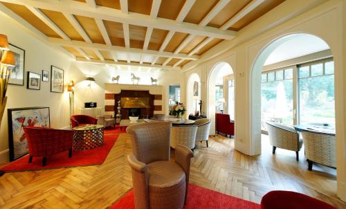 ห้องส่วนกลางสำหรับนั่งเล่น/ดูทีวี, Demeure d'Hotes Haec Otia in เลอ ทูเคท