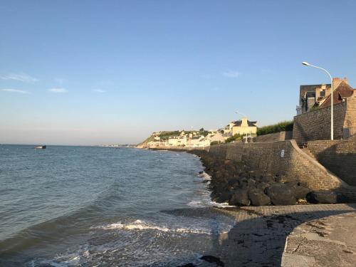 Vue mer à Arromanches