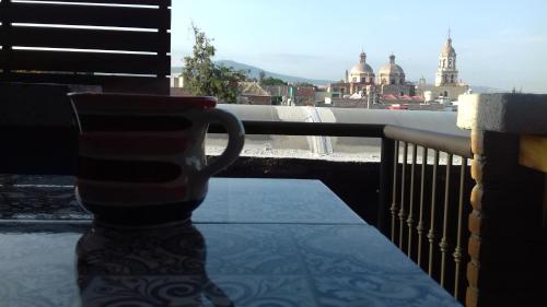 Balcony/terrace, Hotel Casa Aurora in Queretaro