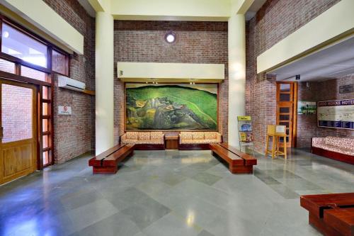 Lobby, Indo Hokke Hotel in Rajgir