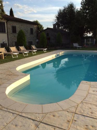 Kilátás, Podere Buriano in Pieve A Maiano