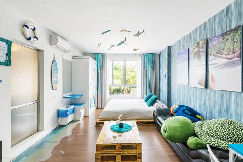 Marine Room 209B BaanKhunKoey Huahin บ้านคุ้นเคย หัวหิน