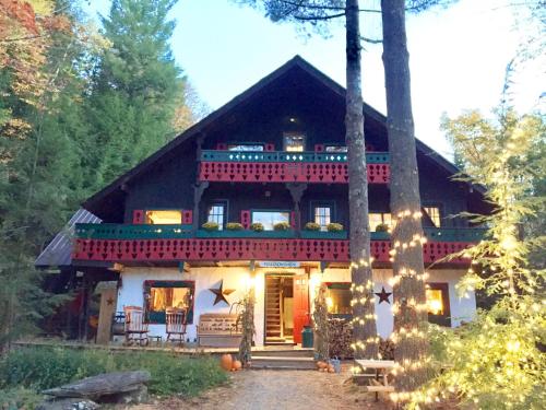 Viesnīcas āriene, Grunberg Haus Inn & Cabins in Vaterburija (VT)