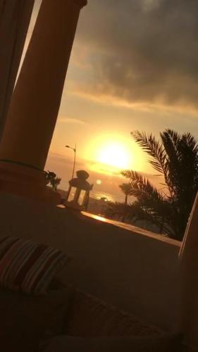 Balcony/terrace, Appartement Casablanca Garden Beach in Sidi Rahal