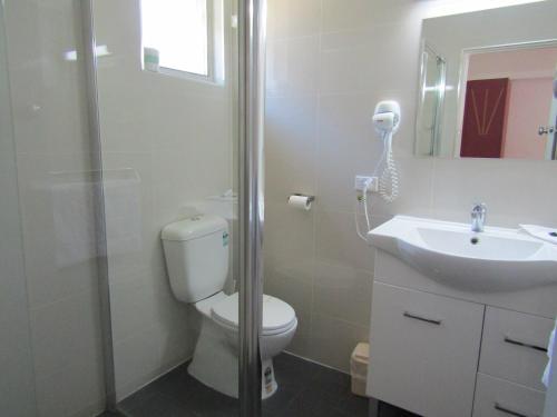 Bathroom, Homestead Motel in Dubbo