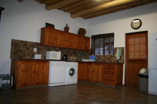 virtuvė, Matjiesvlei Retreat Swartskaap/Blacksheep in Calitzdorp