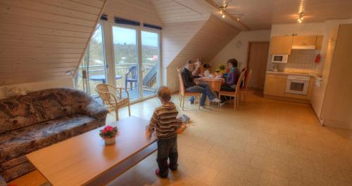 Balkons/terase, Ferienwohnungen Lindleshof in Sulzfeld (Rhon-Grabfeld)