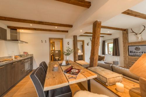 المرافق, BauernLodge Alpin Appartements in ريوتى