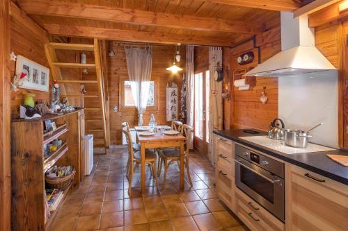 virtuve, Chalet Carpe Diem in La Bâtie-Neuve