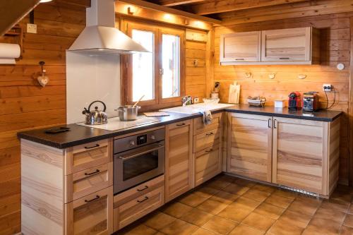 virtuve, Chalet Carpe Diem in La Bâtie-Neuve