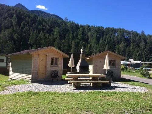 Camping Sur En in Sent GR, Schweiz