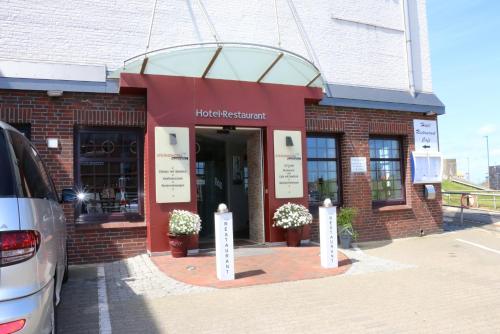 Strandhotel Dagebull direkt an der Nordsee - 출입구