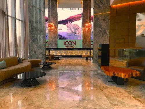 Αίθουσα υποδοχής, Icon Hotel in Σαντιάγο