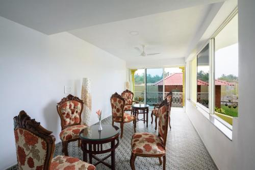 Lobby, Praia Da Oura in South Goa