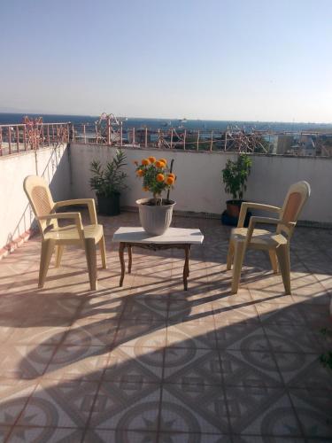 Balcony/terrace, Hotel Red Rose - in Fatih