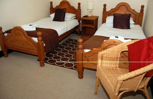 Twin room, external bathroom