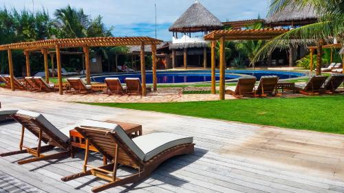 Kilátás, Long Beach in Canoa Quebrada