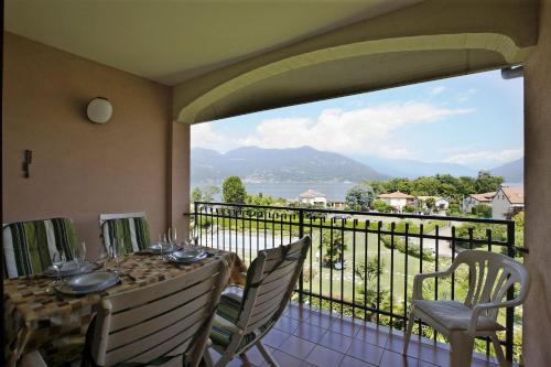 Balcony/terrace, Residence Lagobello in Germignaga