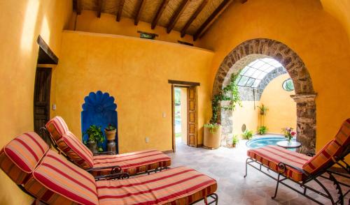 Pezsgőfürdő, Rancho Luna in Atotonilco