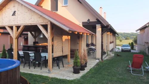 Balkons/terase, Country House Baranjski Tulipan in Kneževi Vinogradi