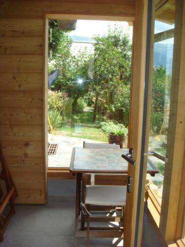 Studio avec solarium near Ouvrage Chatelard