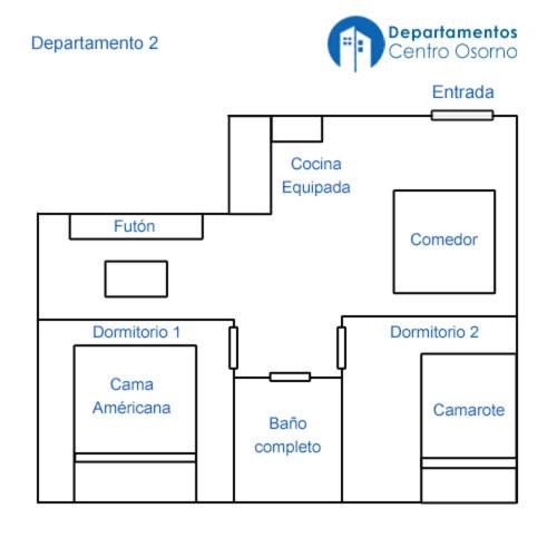 Departamentos y Habitaciones Centro Osorno