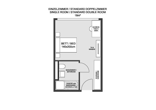 Comfort Single Room image 3