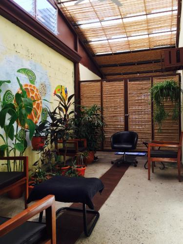 ห้องส่วนกลางสำหรับนั่งเล่น/ดูทีวี, Hostel Dodero in ลิเบเรีย