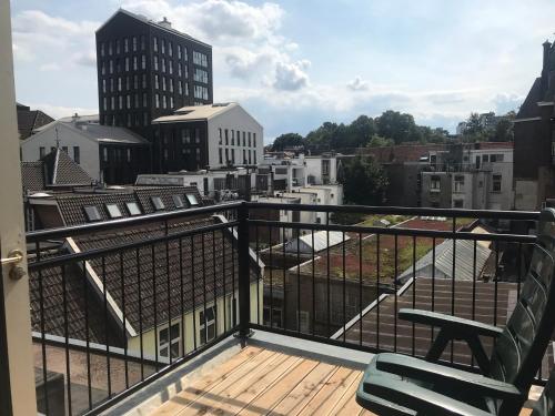 Terraza/balcón, Hotel De Gulden Waagen in Nijmegen