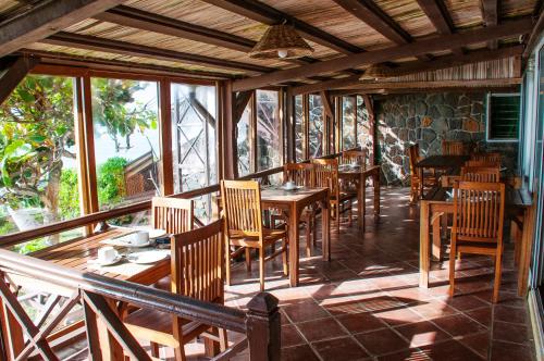 Restaurant, Chantauvent Guesthouse in Mauritius Island