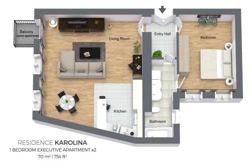 Residence Karolina, Praha (fotografie 2)