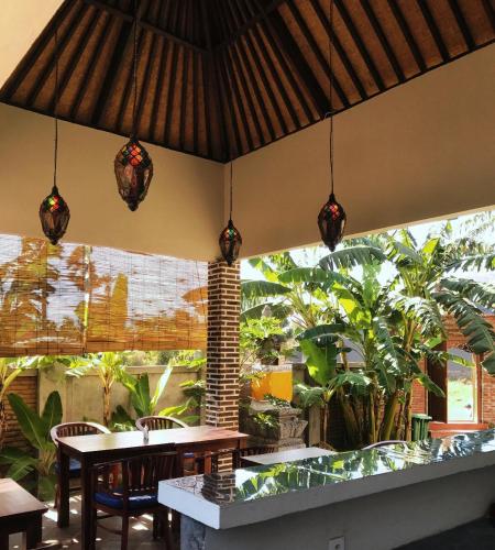 발리 Bali Blue Gecko Villas 싱글룸 레스토랑