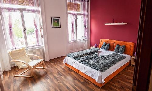 Inside Hostel Budapest in Budapest