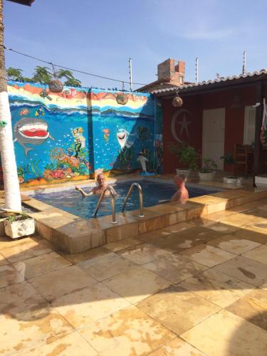 Kilátás, Pousada Villa Calango in Canoa Quebrada