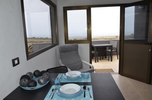 virtuve, La Casita del Volcan in Ye