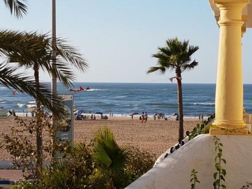 Balcony/terrace, Appartement Casablanca Garden Beach in Sidi Rahal