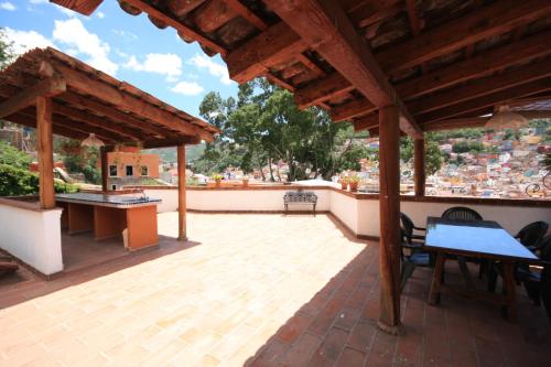 ระเบียง/ชานเรือน, El Meson de los Poetas in กัวนาฮัวโต