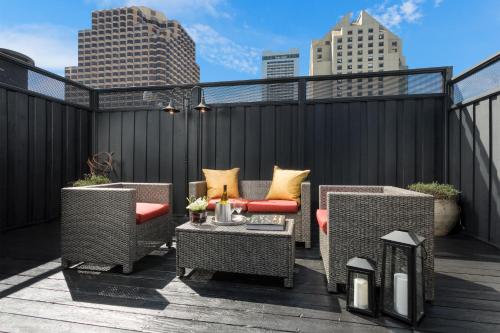 Balcony/terrace, Hotel Union Square in San Francisco (CA)