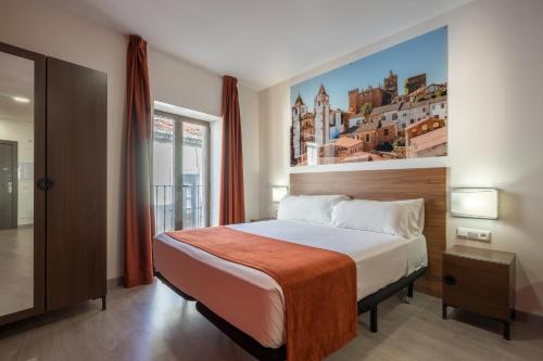 Guestroom, Baluart Apartments in Caceres