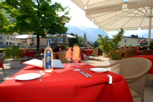 ห้องอาหาร, Hotel Gasthof Lowen in วาดุซ