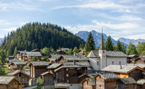 Hotel Blattnerhof in Blatten bei Naters, Schweiz