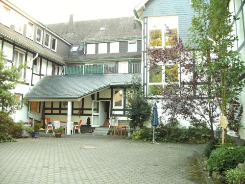 入口, 格斯特雷希旅館 (Pension Gastreich) in 萊內斯塔特