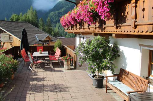 Balkons/terase, Apartmenthaus Innerkratzerhof in Bichl (Tyrol)
