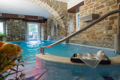 泳池, 黛勒特姆聖塔阿格涅斯酒店 (Hotel Delle Terme Santa Agnese) in 巴努戴羅曼格那