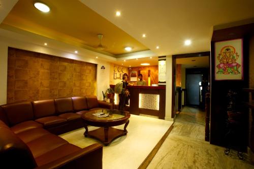 Lobby, Hotel Nandini in Tribhuvan International Airport