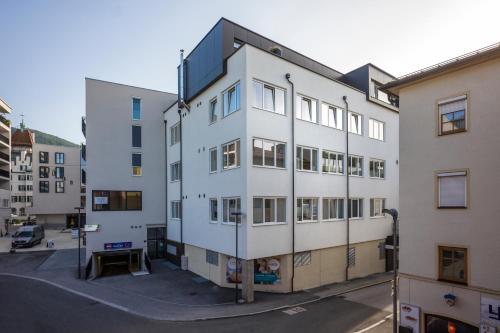 Entrada, Aparthotel Backstage in Kufstein