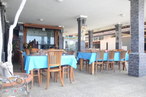 Restaurant, Padangbai Beach Homestay in Padang Bai