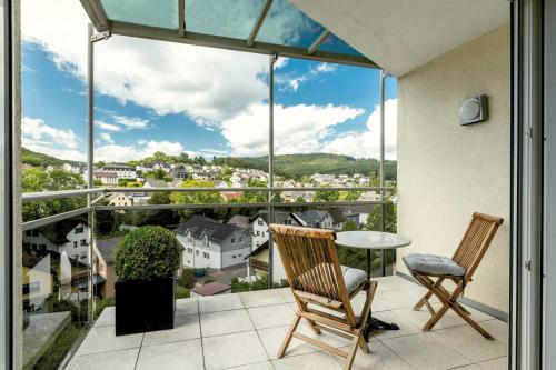 View, AUSZEIT - Art & Design Ferienapartment in Bad Endbach